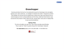 Tablet Screenshot of grasshopper.in