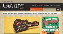 Desktop Screenshot of grasshopper.be