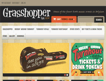 Tablet Screenshot of grasshopper.be